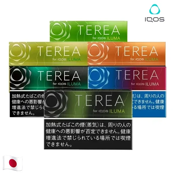 日本原裝 TEREA 煙彈 28 種口味整條裝，IQOS ILUMA 專用加熱菸彈