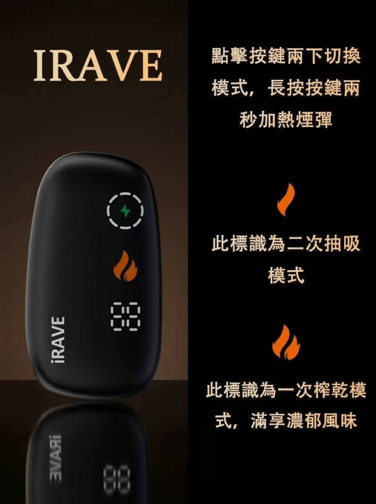 IRAVE_二回機_賣點宣傳海報